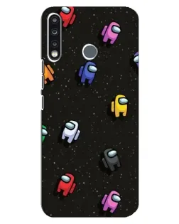 Чехол для TECNO Spark 4 с картинкой «Космический паттерн Among Us» Чехол для TECNO Spark 4 с картинкой «Космический паттерн Among Us»