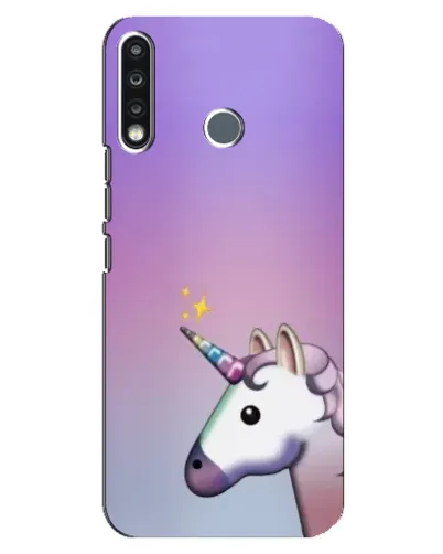 Чохол для TECNO Spark 4 з картинкою «Єдиноріг градієнт»