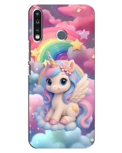 Чохол для TECNO Spark 4 з картинкою «Маленький єдиноріг»