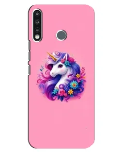 Чохол для TECNO Spark 4 з картинкою «Казковий єдиноріг»