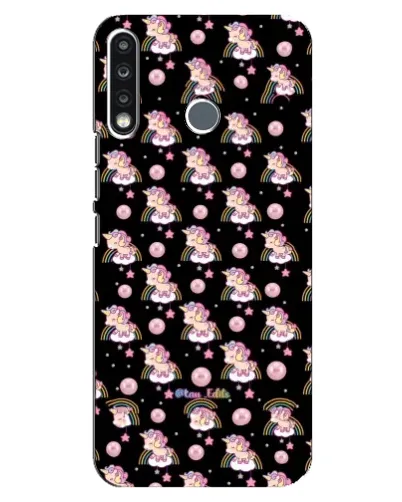 Чохол для TECNO Spark 4 з картинкою «Magic Unicorn паттерн»