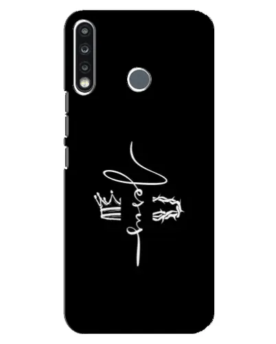 Чехол для TECNO Spark 4 с картинкой «Король Славы Jesus»