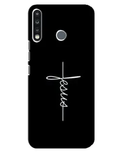 Чехол для TECNO Spark 4 с картинкой «Тонкая линия веры»