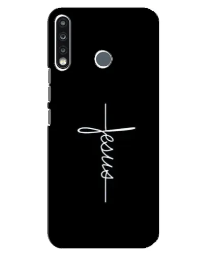 Чехол для TECNO Spark 4 с картинкой «Тонкая линия веры»