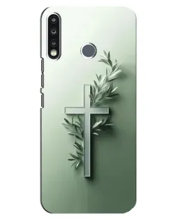 Чохол для TECNO Spark 4 з картинкою «Оливкова гілка»