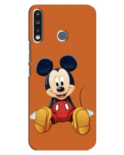 Чохол для TECNO Spark 4 з картинкою «Міккі відпочиває»