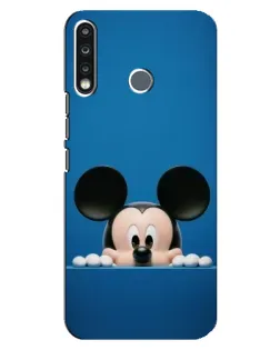 Чохол для TECNO Spark 4 з картинкою «Міккі виглядає» Чохол для TECNO Spark 4 з картинкою «Міккі виглядає»