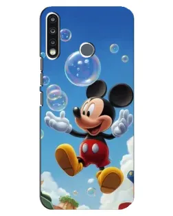 Чохол для TECNO Spark 4 з картинкою «Mickey та мильні бульбашки» Чохол для TECNO Spark 4 з картинкою «Mickey та мильні бульбашки»
