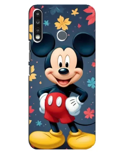 Чохол для TECNO Spark 4 з картинкою «Осінній Mickey Mouse»
