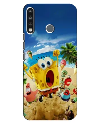 Чохол для TECNO Spark 4 з картинкою «Розваги на пляжі»