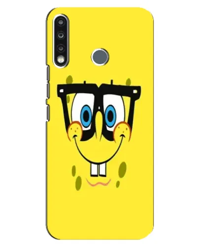Чохол для TECNO Spark 4 з картинкою «Мінімалістичний Спанч Боб» Чохол для TECNO Spark 4 з картинкою «Мінімалістичний Спанч Боб»