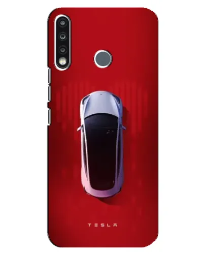 Чохол для TECNO Spark 4 з картинкою «Tesla Top View» Чохол для TECNO Spark 4 з картинкою «Tesla Top View»
