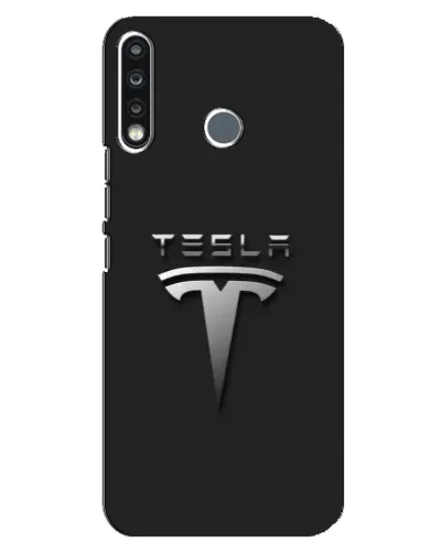 Чохол для TECNO Spark 4 з картинкою «Сталевий логотип Tesla» Чохол для TECNO Spark 4 з картинкою «Сталевий логотип Tesla»
