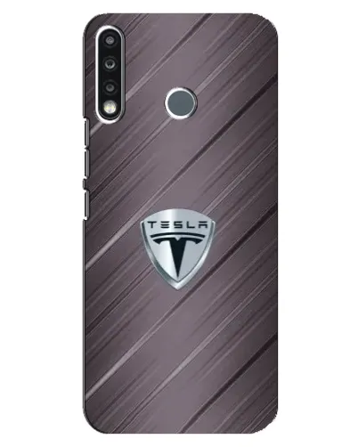 Чохол для TECNO Spark 4 з картинкою «Металева текстура Tesla» Чохол для TECNO Spark 4 з картинкою «Металева текстура Tesla»