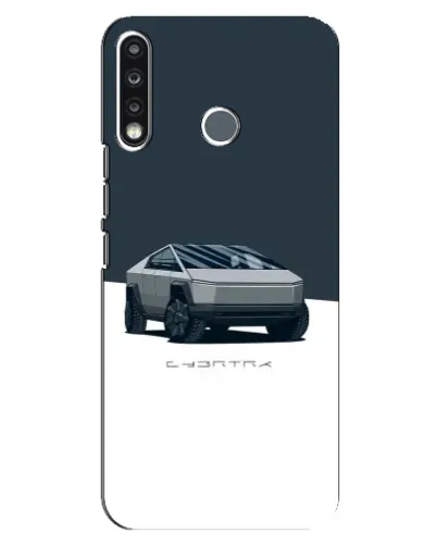 Чохол для TECNO Spark 4 з картинкою «Сріблястий Cybertruck Tesla» Чохол для TECNO Spark 4 з картинкою «Сріблястий Cybertruck Tesla»