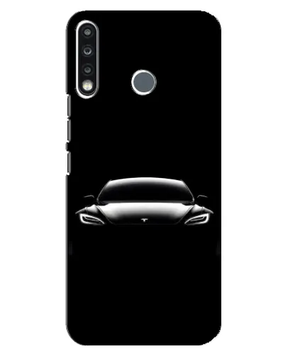 Чохол для TECNO Spark 4 з картинкою «Фари Tesla Night» Чохол для TECNO Spark 4 з картинкою «Фари Tesla Night»