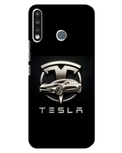 Чохол для TECNO Spark 4 з картинкою «Tesla — срібне авто» Чохол для TECNO Spark 4 з картинкою «Tesla — срібне авто»