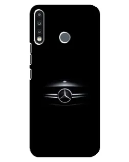 Чохол для TECNO Spark 4 з картинкою «Mercedes — абстрактні лінії»
