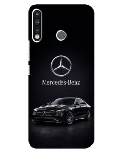 Чохол для TECNO Spark 4 з картинкою «Mercedes — решітка радіатора»