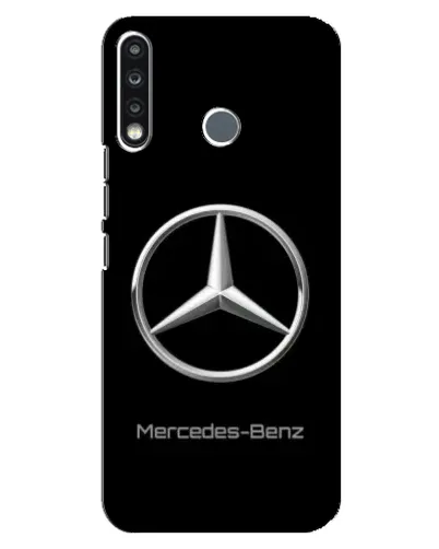 Чохол для TECNO Spark 4 з картинкою «Mercedes Silver Logo»