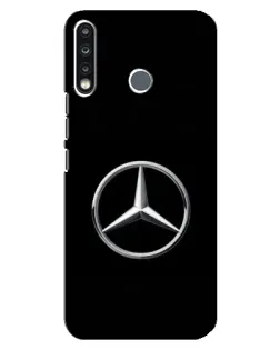 Чохол для TECNO Spark 4 з картинкою «Mercedes класичний лого»