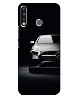Чохол для TECNO Spark 4 з картинкою «Світло фар Mercedes»