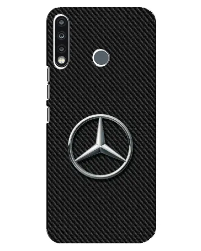 Чохол для TECNO Spark 4 з картинкою «Карбоновий Mercedes стиль» Чохол для TECNO Spark 4 з картинкою «Карбоновий Mercedes стиль»