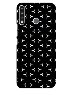 Чохол для TECNO Spark 4 з картинкою «Mercedes паттерн зірок»