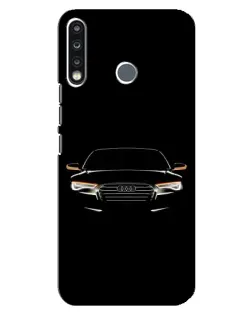 Чохол для TECNO Spark 4 з картинкою «Audi — нічний контур»