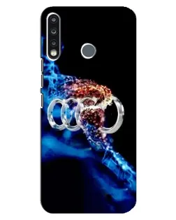 Чохол для TECNO Spark 4 з картинкою «Енергія лого Audi»