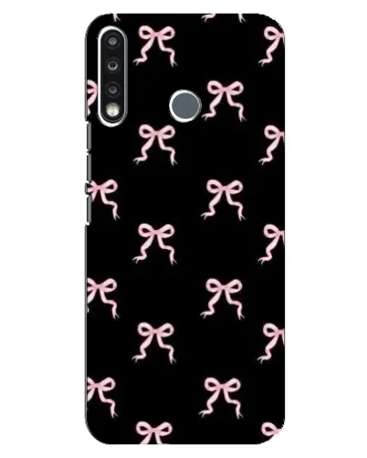 Чехол для TECNO Spark 4 с картинкой «Бант-цветок»