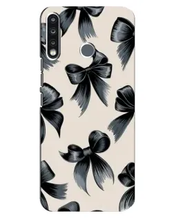 Чехол для TECNO Spark 4 с картинкой «Банты Coquette»