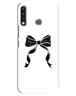 Чехол для TECNO Spark 4 с картинкой «Классический бант»