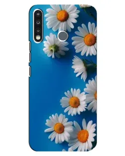 Чохол для TECNO Spark 4 з картинкою «Білосніжні маргаритки»