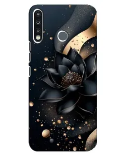 Чохол для TECNO Spark 4 з картинкою «Чорний лотос»