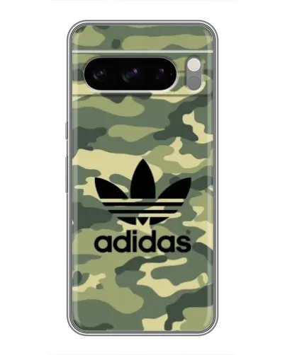 Чехол для TECNO Spark 40 5G с картинкой «Милитари стиль Adidas»