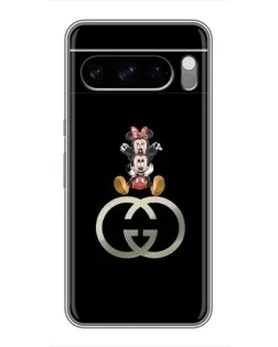 Чехол для TECNO Spark 40 5G с картинкой «Минни Маус на лого»