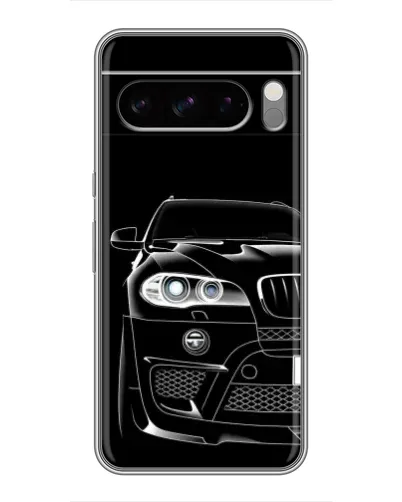 Чохол для TECNO Spark 40 5G з картинкою «Темний силует BMW» Чохол для TECNO Spark 40 5G з картинкою «Темний силует BMW»