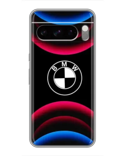 Чохол для TECNO Spark 40 5G з картинкою «Логотип BMW та неонові дуги» Чохол для TECNO Spark 40 5G з картинкою «Логотип BMW та неонові дуги»