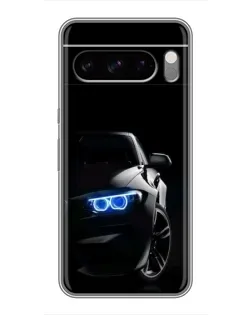 Чохол для TECNO Spark 40 5G з картинкою «BMW — нічний погляд»