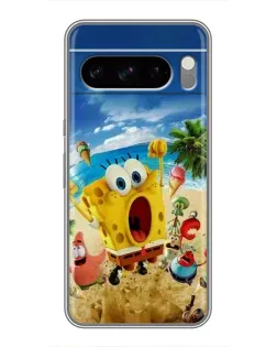 Чехол для TECNO Spark 40 5G с картинкой «Развлечения на пляже»