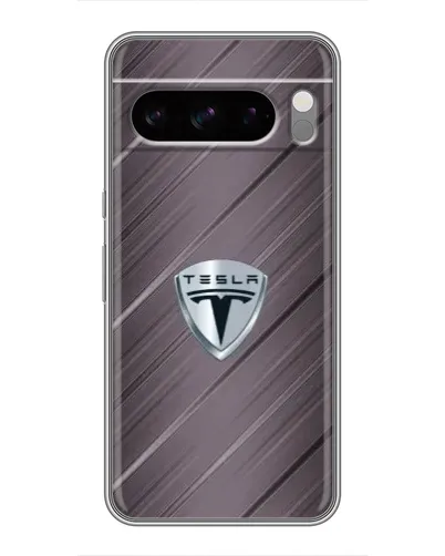 Чехол для TECNO Spark 40 5G с картинкой «Металлическая текстура Tesla» Чехол для TECNO Spark 40 5G с картинкой «Металлическая текстура Tesla»