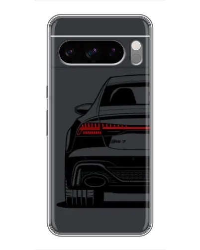 Чехол для TECNO Spark 40 5G с картинкой «Задняя часть Audi — арт» Чехол для TECNO Spark 40 5G с картинкой «Задняя часть Audi — арт»