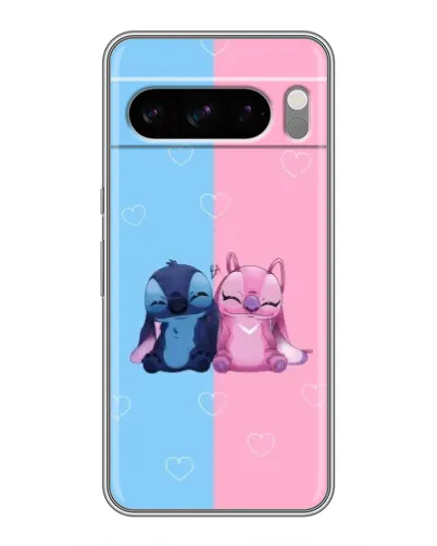 Чехол для TECNO Spark 40 5G с картинкой «Stitch и Angel Love» Чехол для TECNO Spark 40 5G с картинкой «Stitch и Angel Love»