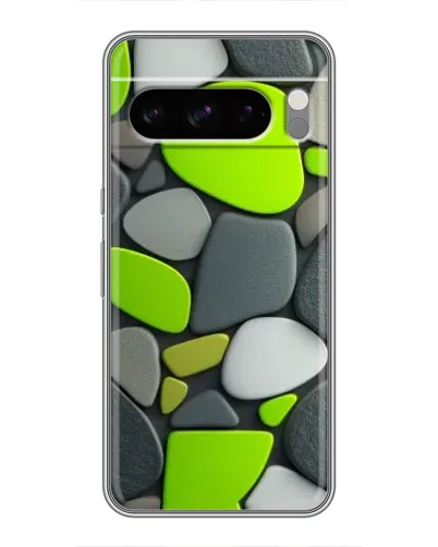 Чехол для TECNO Spark 40 5G с картинкой «Яркая неоновая галька» Чехол для TECNO Spark 40 5G с картинкой «Яркая неоновая галька»