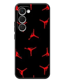 Чехол для TECNO Spark 40 Pro Plus с картинкой «Jordan Red Pattern» Чехол для TECNO Spark 40 Pro Plus с картинкой «Jordan Red Pattern»