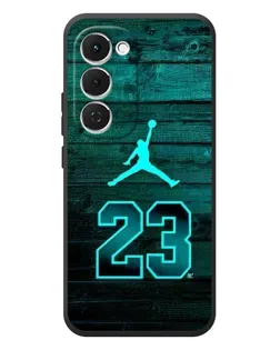 Чехол для TECNO Spark 40 Pro Plus с картинкой «Jordan Cyan 23»