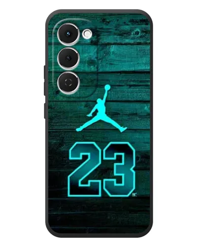 Чехол для TECNO Spark 40 Pro Plus с картинкой «Jordan Cyan 23»