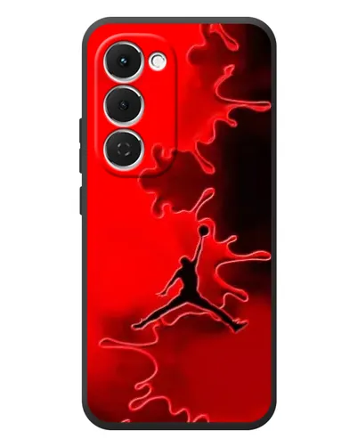 Чехол для TECNO Spark 40 Pro Plus с картинкой «Jordan Red Smoke»