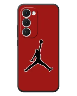 Чехол для TECNO Spark 40 Pro Plus с картинкой «Jordan Red Back»